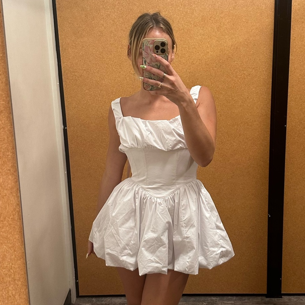 House of CB Elegant White Dress